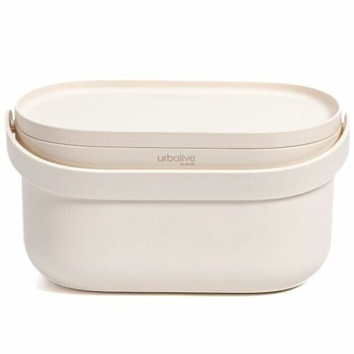 Plastia Posoda za biološki odpad brez okvirja invrečk, bež, 4 l