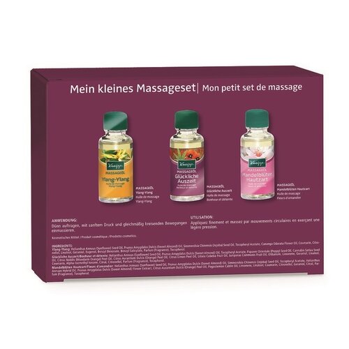 Set ulei de masaj Kneipp 3 buc, 20 ml