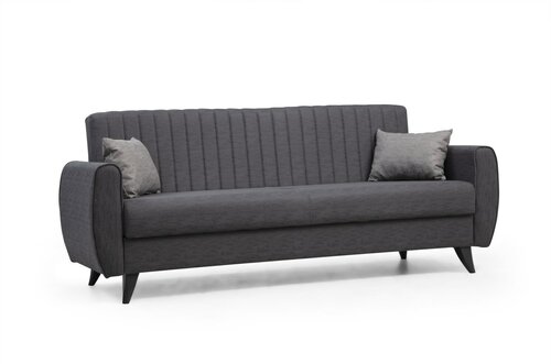 Rozkladacia pohovka Alkon 3 Dark Grey