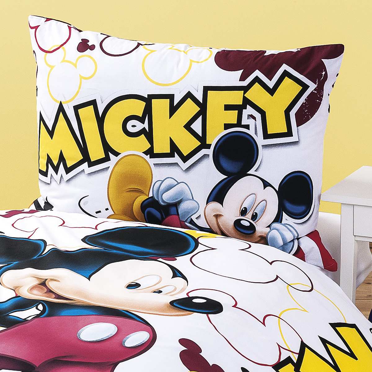 Detské bavlnené obliečky Mickey 2014, 140 x 200 cm, 70 x 90 cm