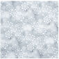 Vánoční ubrus Hvězdy stříbrná, 35 x 35 cm