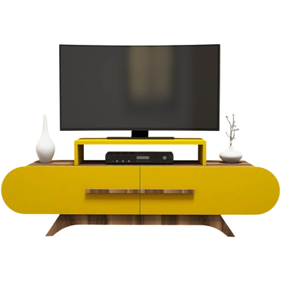 Rose Walnut Yellow TV asztal