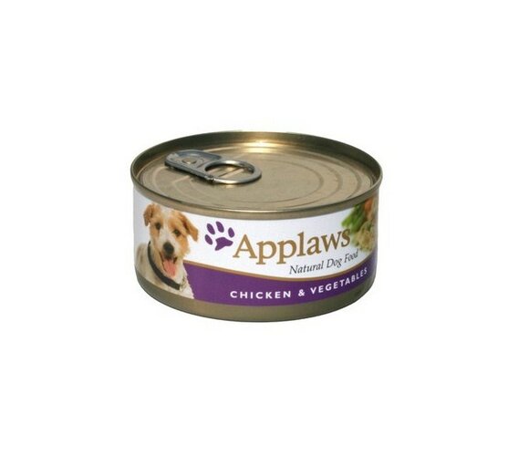 Applaws konzerva pre psov 156 g - kura a zelenina
