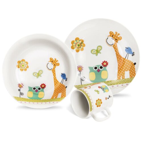 Set de masă copii Orion Girafä 3piese