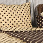 Lenjerie pat 1 pers.4Home Buline Ciocolată, 140 x 220 cm, 70 x 90 cm