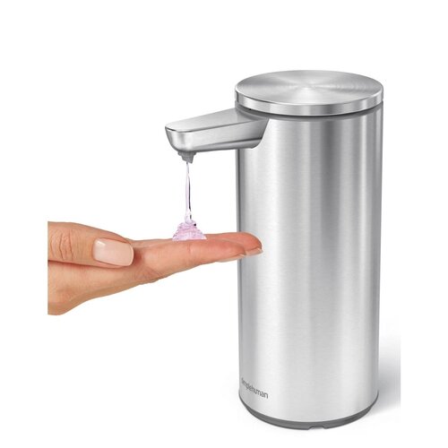 Simplehuman Безконтактний дозатор мила 266 мл, зарядний, матова нержавіюча сталь