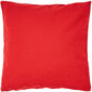 Față de pernă Home Elements Carouri roșu-gri, 40 x 40 cm