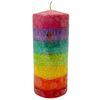 Arome Chakra gyertya, illatmentes, 460 g, 7színben
