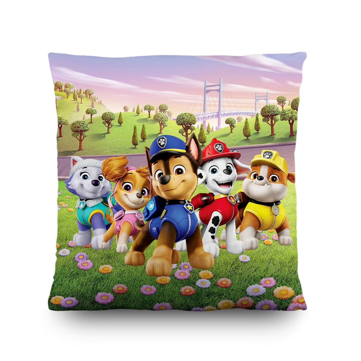 Poduszka dla dzieci Paw Patrol, 40 x 40 cm
