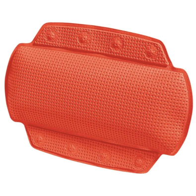 Spirella Badewannenkissen ALASKA, rot, 32 x 23 cm