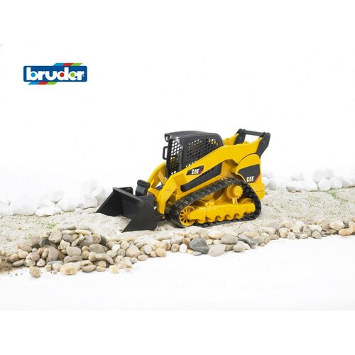 Bruder 2136 kompaktni gosenični bager s čelnimnakladalnikom CAT, 25,5 x 11,5 x 13 cm