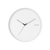 Дизайнерський настінний годинник Karlsson 5807WH,діаметр 40 см