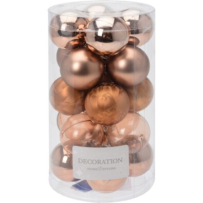 Bombki świąteczne Noel, śr. 4 cm