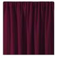 AmeliaHome zavese Blackout Oxford Pleat burgundska, 140 x 245 cm