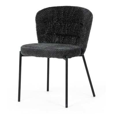 Scaun Bouclé CT-W1077 GREY2, gri închis