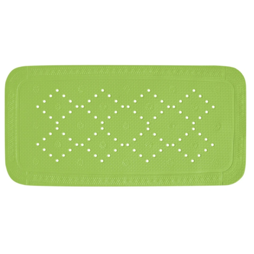 Spirella Protiskluzová podložka do vany ALASKA, světle zelená, 71 x 36 cm