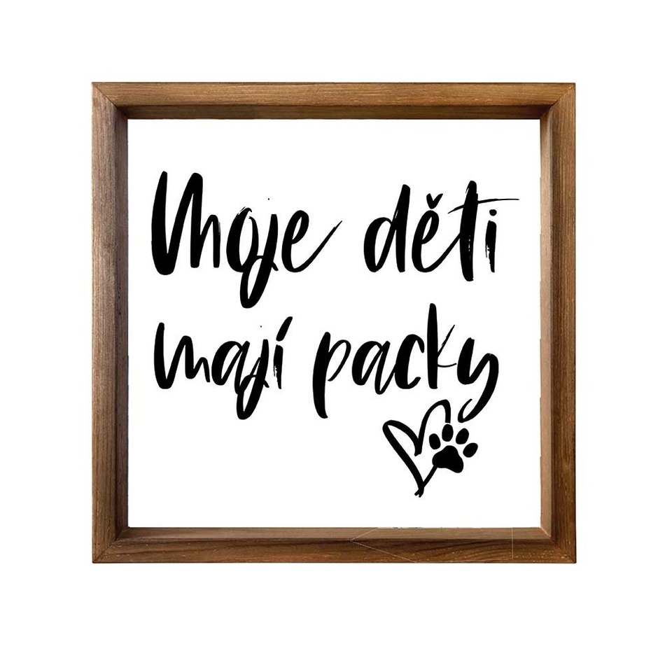 Bohemia Gifts Dekoratív kép - Packy akciós termékkép 1