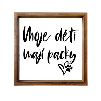 Bohemia Gifts Dekoratív kép - Packy