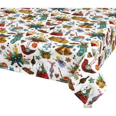 Bellatex Tischdecke Weihnachten, 120 x 140 cm