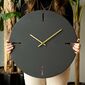 Ceas de perete Timeless APS113, Black , 48 x 48 cm