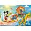 Trefl Puzzle Mickey egér a tengerparton, 60 darab