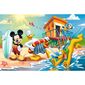 Trefl Puzzle Mickey egér a tengerparton, 60 darab