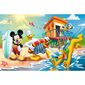 Trefl Puzzle Myszka Miki na plaży, 60 elementów