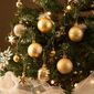 4Home Zestaw ozdób świątecznych Merry&Bright, 42 szt., złoty