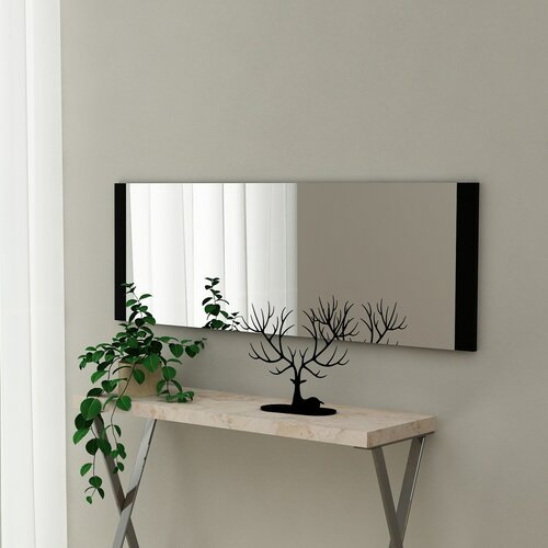 Zrcadlo Azus Black 40 x 120 cm