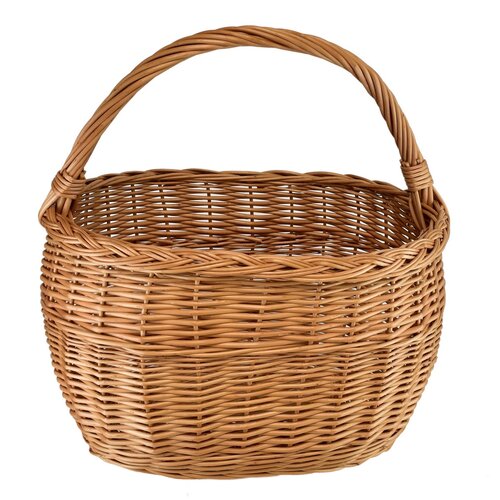 Velika pletena košara, 43 x 28 cm