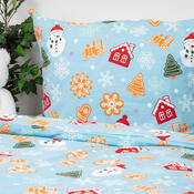 4Home Pościel flanelowa Sweet Winter, 140 x 200 cm, 70 x 90 cm