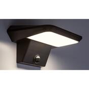 Rabalux 77005 ścienna lampa solarna na zewnątrz Qesa, czarny