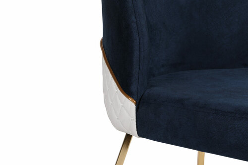 Madrid Dark Blue étkezőszék szett, 2 db