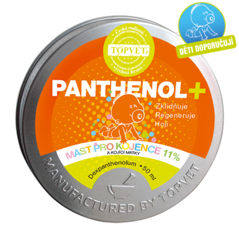 Topvet Panthenol masť pre kojencov 11 %, 50 ml