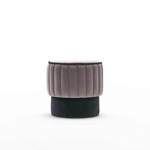 Taburet Rose Pouf Gri
