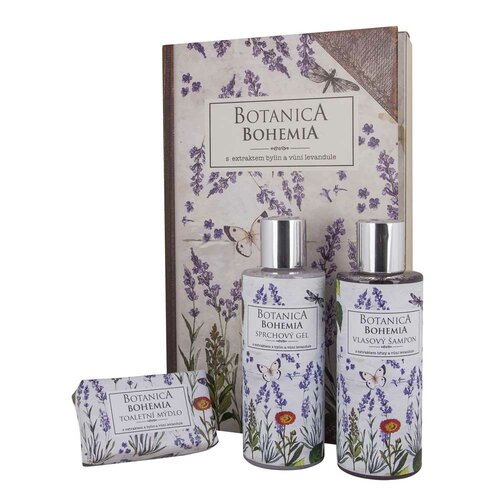 Bohemia Gifts Botanica ajándék kozmetikai szett,levendula