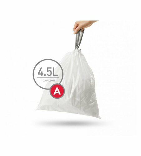 Simplehuman Пакети для сміття A 4,5 л, 90 шт