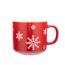 Cană de porțelan Altom Winter Dreams Snowflakes 370 ml