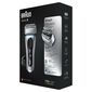 Braun Series 8 8350s pánsky holiaci strojček Strieborno/Modrá