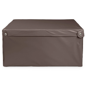 Compactor Skladacia úložná krabica s vekom SMART, 50 x 40 x 25 cm, taupe