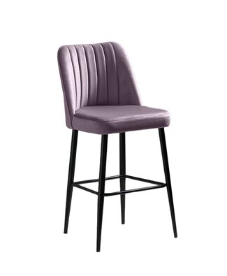 Barstuhl-Set Vento Lilac, 4 Stück