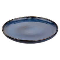 Порцелянова десертна тарілка Altom Reactive Stripes синій, 20,5 см
