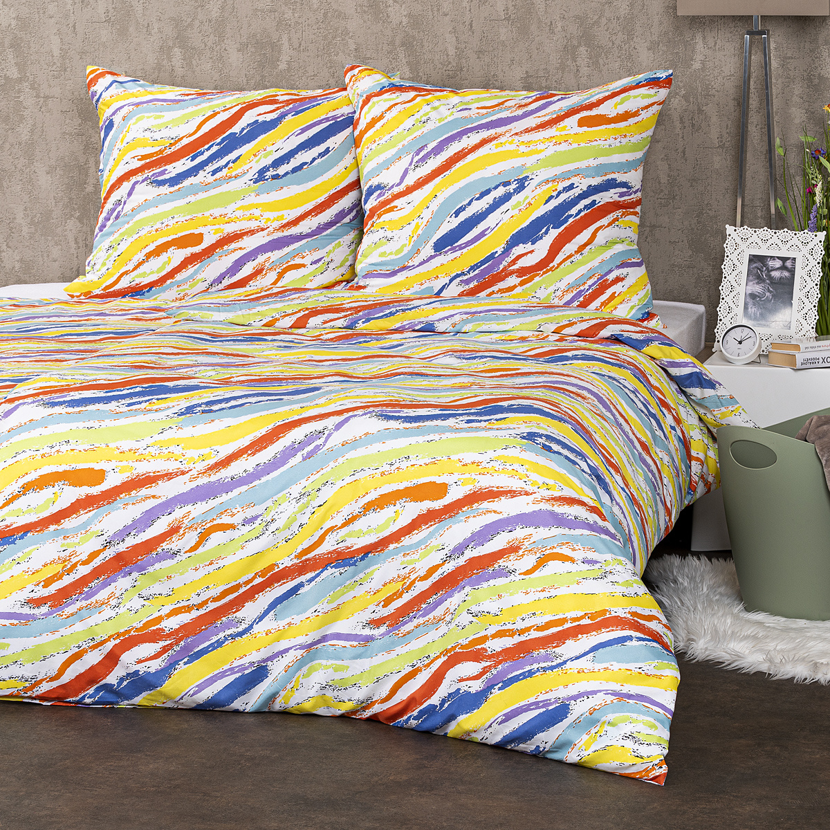 4Home Obliečky Rainbow micro, 200 x 220 cm, 2 ks 70 x 90 cm