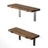 Lam005 Black and Walnut polka