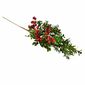 Świątecznie udekorowana gałąź Navara, 70 cm