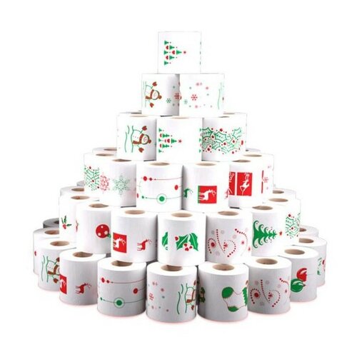 Renova 3-lagiges Toilettenpapier Weihnachtsedition, 4 St