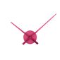 Karlsson 4348PI design ceas de perete roz, 48 cm diametru