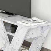 Televizní stolek Pipralla Carrara Marble