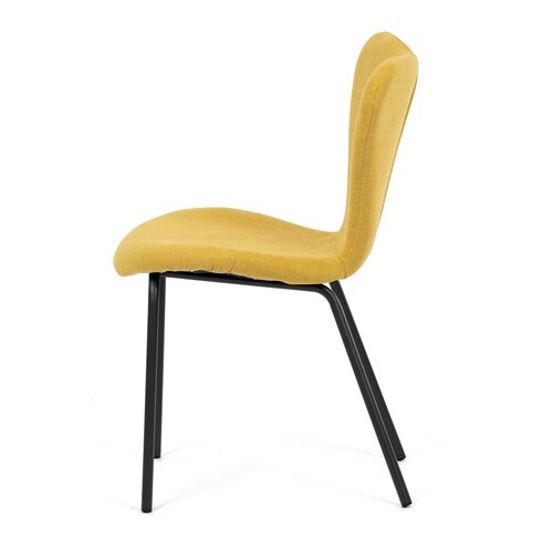 Set de scaune de sufragerie CT-S8010 YEL2, 2 buc.