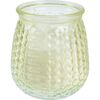 Repelentní svíčka Citronella, žlutá, 160 g, 10 x 10 cm